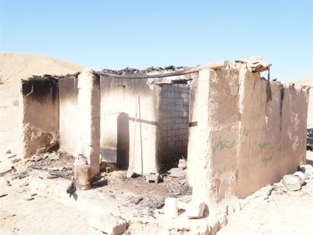 سرما خانه عشایر اندیمشک را به آتش کشید+تصاویر