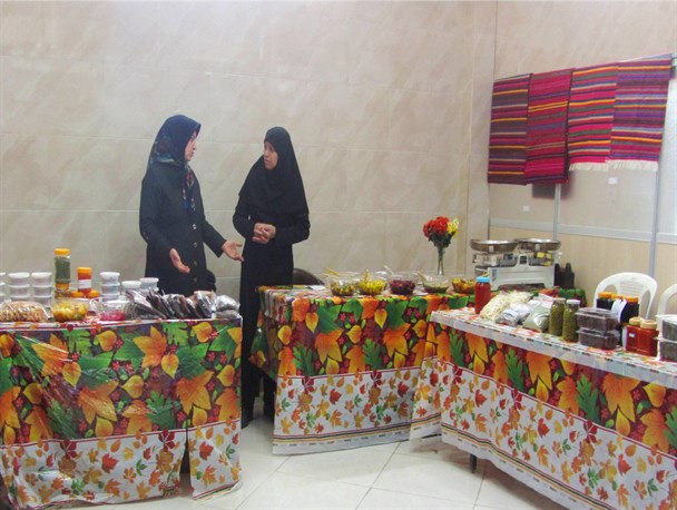 کسب و کار زنان روستایی رونق ندارد/غرفه‌ها چشم به راه مشتری