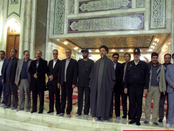 تجدید میثاق مسئولان شهرستان ملارد با آرمان‌های حضرت امام خمینی(ره) + تصاویر