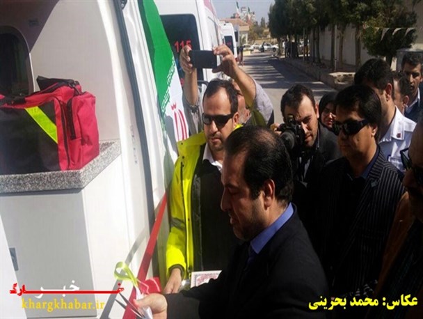 رونمایی از 13 آمبولانس در دانشگاه علوم پزشکی بوشهر