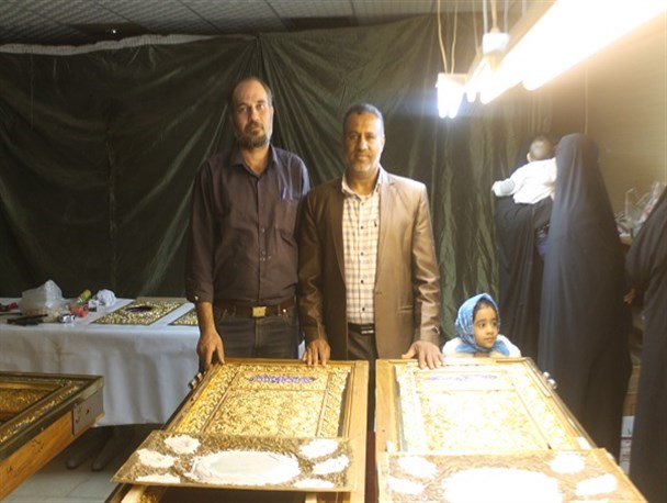 درب حرم امامین عسکریین آماده انتقال به سامرا هستند