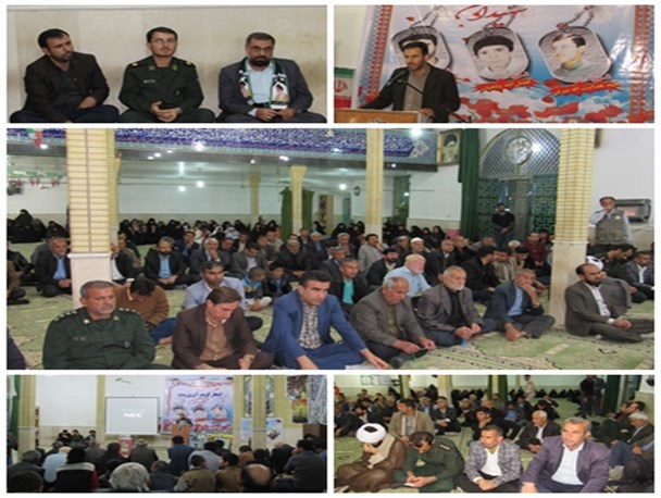 برگزاری مراسم یادواره شهدا «آبروی کوچه و افتخار محله» در لنده+تصویر