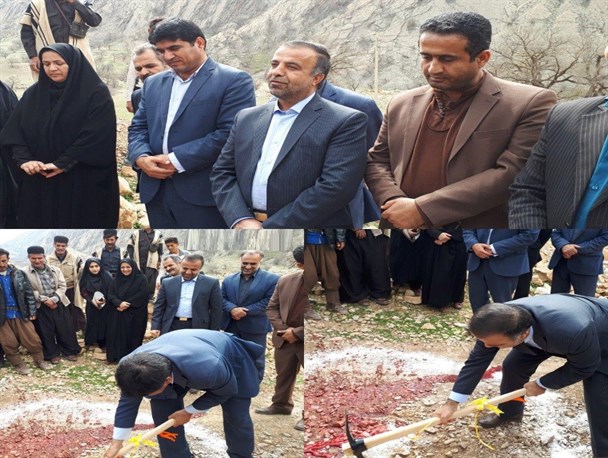 بهره برداری ازطرح های کشاورزی ومخابراتی به همراه افتتاح بهسازی جاده باباروزبهان + تصاویر