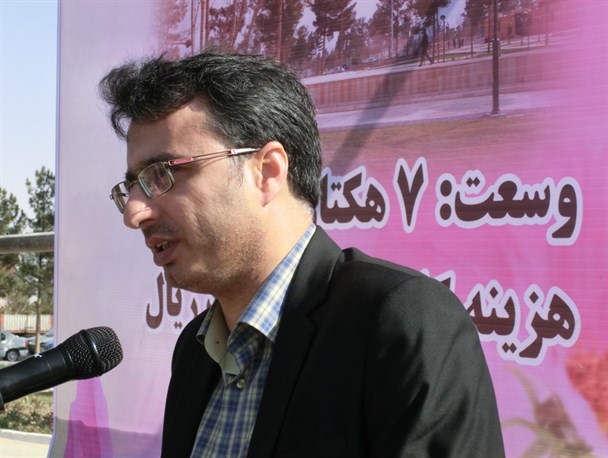 سرانه فضای سبز تایباد در کشور اول است