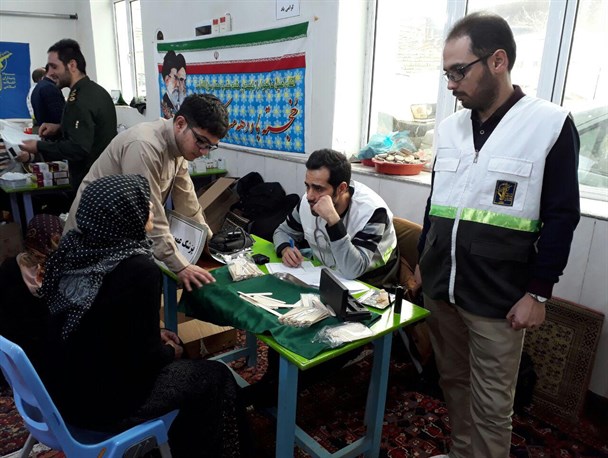 برگزاری اردوی دو روزه اکیپ پزشکی در روستاهای محروم گرمی