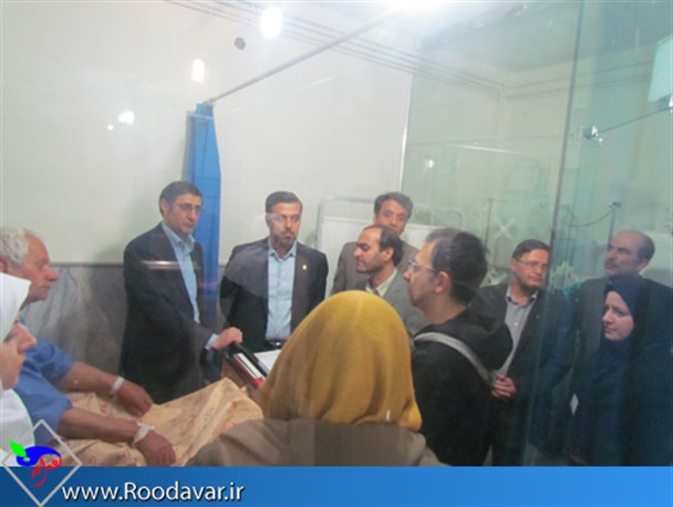 بازدید سه ساعته قائم مقام وزیر بهداشت از تنها بیمارستان تویسرکان