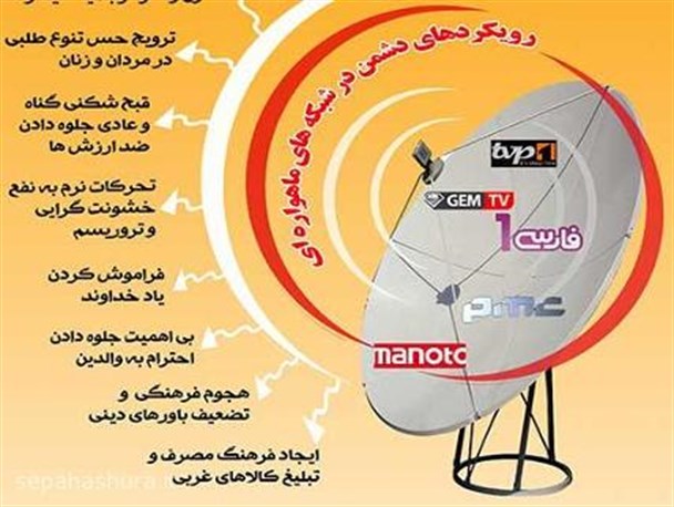 برنامه های ماهواره ای ادراک و احساس را توام درگیر می سازد