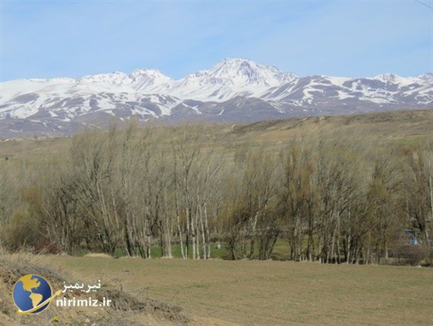 طبیعت زیبای نیر در واپسین روزهای زمستان/ تصویر
