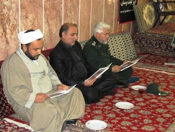 مراسم یادبود آیت الله واعظ طبسی در درگز