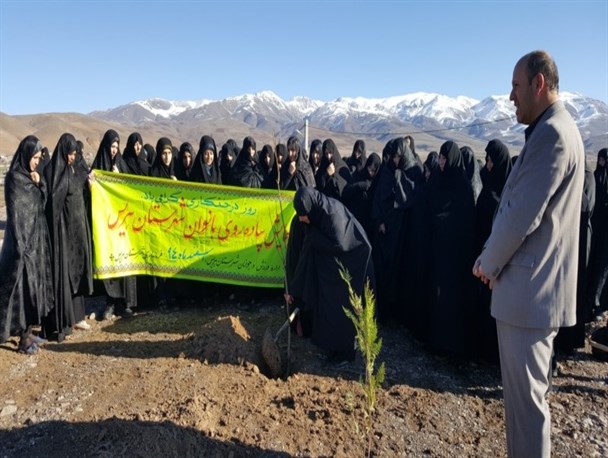 برگزاری همایش پیاده روی ویژه بانوان در شهرستان هریس