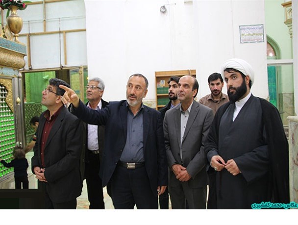 بازدید معماران حرم رضوی از سبزقبا(ع) +تصاویر