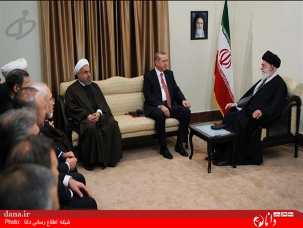 گزارش تصویری/ دیدار اردوغان با رهبر انقلاب