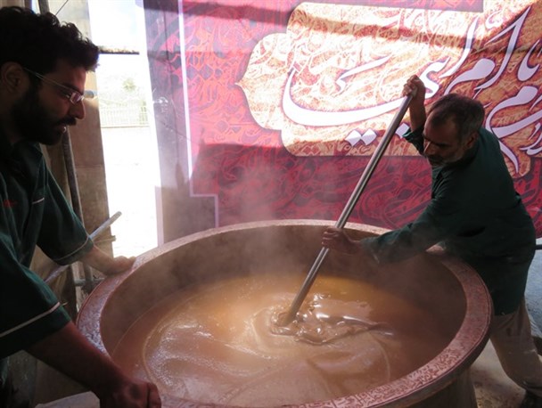 جشن کوثر با طعم سمنو +تصاویر