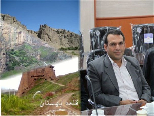 قلعه بهستان بیشترین گردشگر رادرایام نوروز جذب کرد