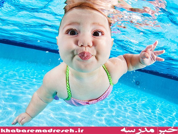 شناگران کوچولو+تصاویر