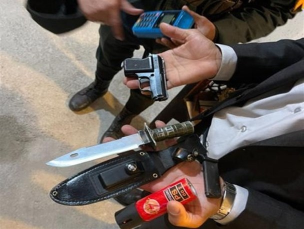 طرح ارتقا امنیت اجتماعی در یاسوج و کشف سلاح های گرم و سرد+تصاویر