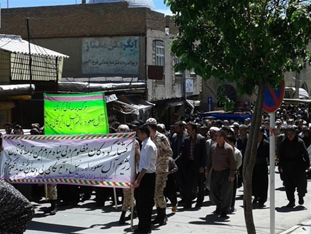 راهپیمایی نمازگزاران دیواندره در محکومیت حمله عربستان به یمن+تصاویر