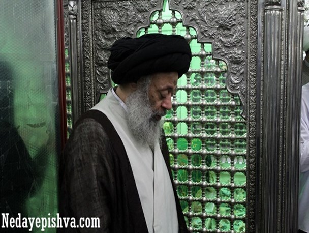 امام جمعه اهواز حرم مطهر امامزاده جعفر (ع) را زیارت کرد + تصاویر