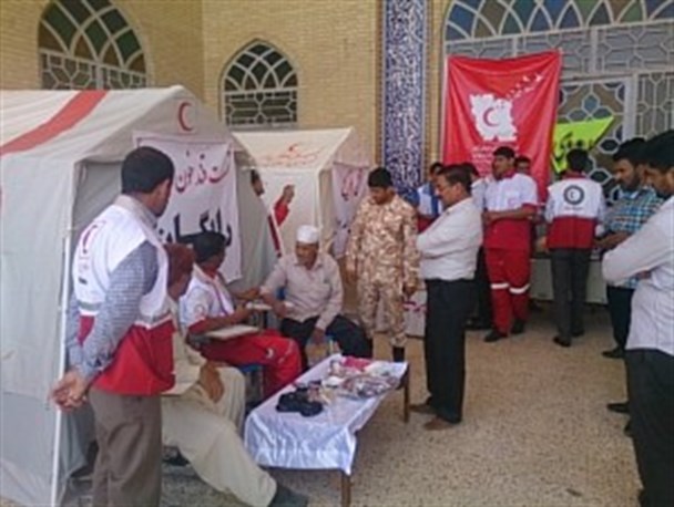 تست رایگان قند و فشار خون در شهرستان کهنوج