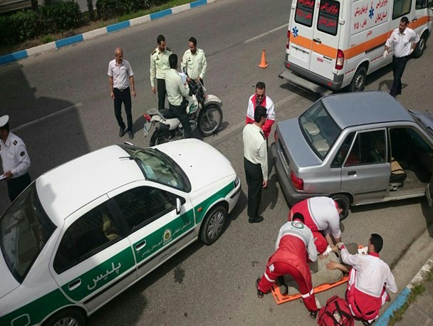 مانور امداد جاده ای به مصدومان در چابکسر اجرا شد