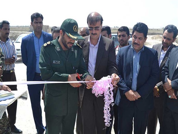 گزارش تصویری/افتتاح 2 طرح بسیج سازندگی در نیمروز