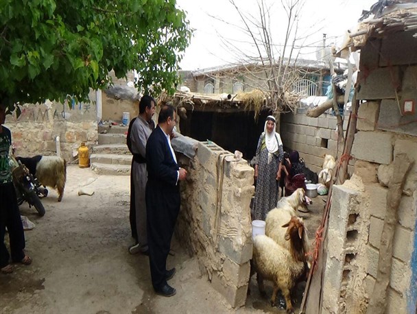 بازدید از روستاهای محروم شهرستان ثلاث باباجانی + تصاویر