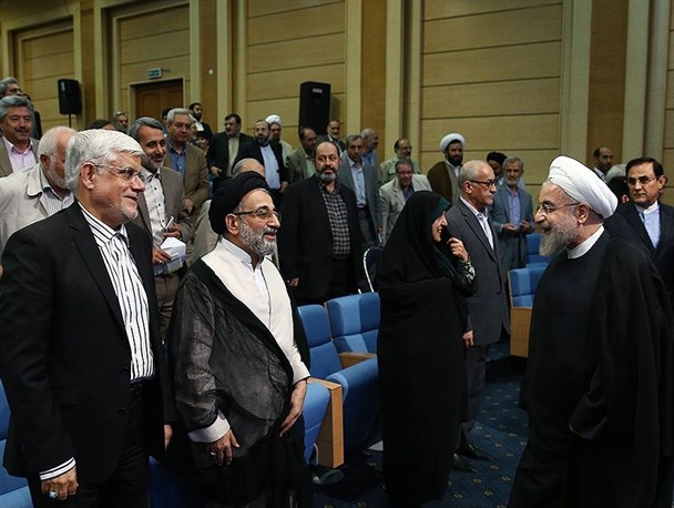 اصلاح طلبان بازی گردان تبلیغات انتخاباتی روحانی و جهانگیری