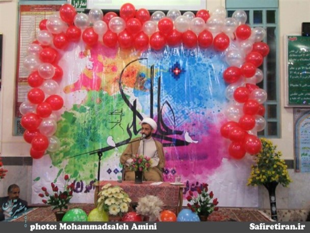 جشنی به یمن قدم های مبارک جوان دشت کربلا در تیران و کرون/ تصاویر