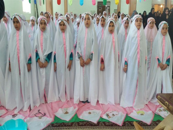 دانش آموزان نیری جشن تکلیف گرفتند
