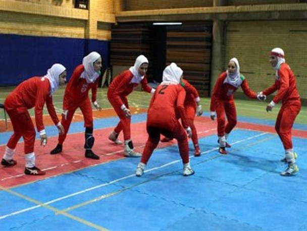 بانوان کبدی کار کرمانشاهی در اردوی تیم ملی بزرگسالان حضور یافتند