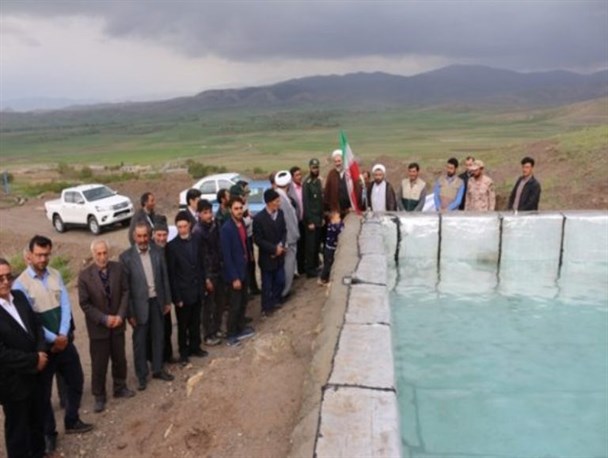 طرح آبیاری کشاورزی در چالدران افتتاح شد