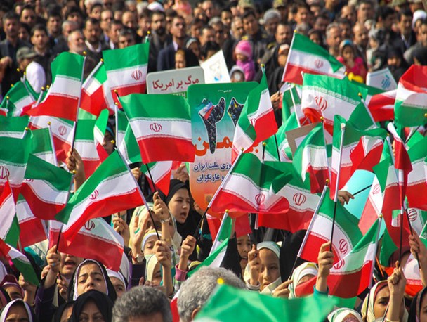 راهپیمایی مردمی در حمایت از بیانیه شورای امنیت ملی