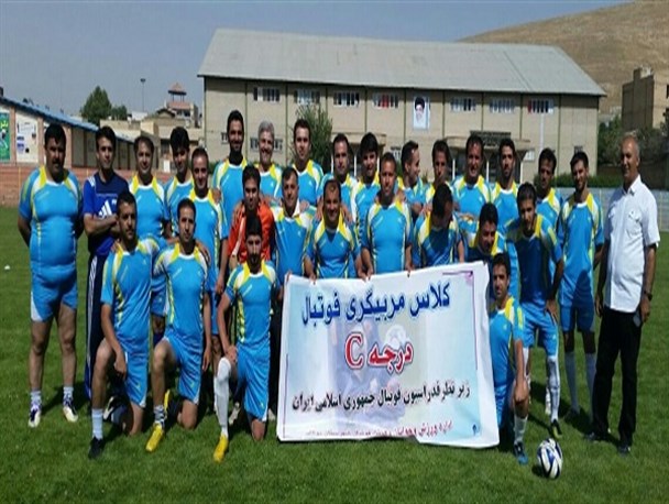 برگزاری کلاس مربیگری فوتبال درجه‌ C آسیا در بوکان +تصاویر