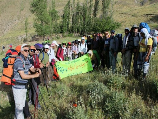 کوهپیمایی کوهنوردان سبز تمیشه کردکوی/ تصاویر