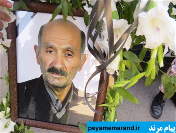 پیکر شهید حاجی زاده در مرند تشییع شد + تصاویر