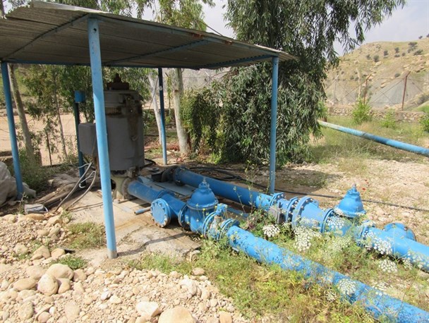 قطعی48ساعته آب شهرلنده/ خسارت 450میلیون ریالی به ایستگاه پمپاژ آب در لنده