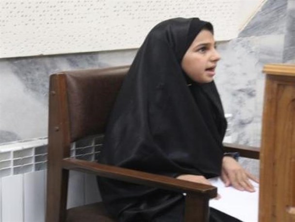 خطبه خوانی یک نوجوان روشندل قاینی مایه حیرت مسئولین شد