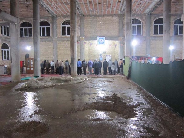 نگاهی به وضعیت مسجد امام علی (ع) در شهرک فرهنگیان آشخانه