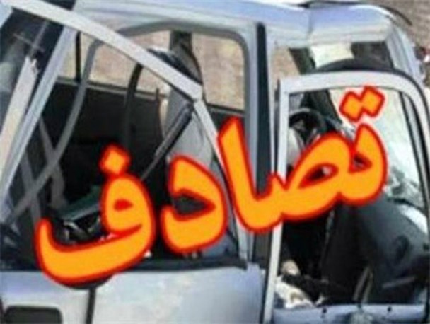 برخورد دو خودرو پراید در محور بیستون _ صحنه / یک عابر پیاده کشته شد