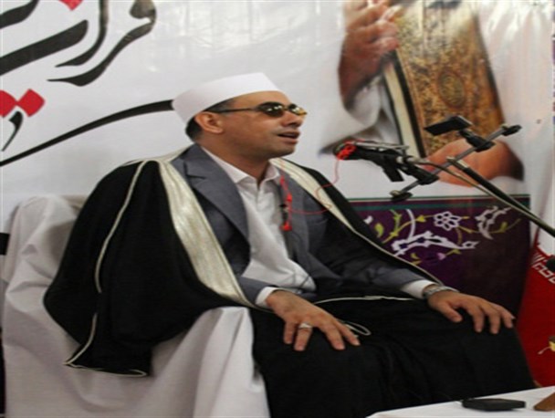 محفل انس با قرآن کریم با حضور قاری مصری در جویبار