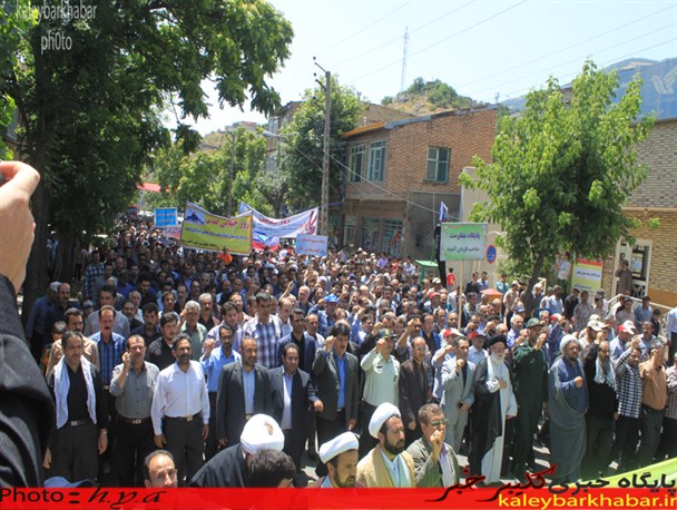 راهپیمایی روز قدس در کلیبر برگزار شد