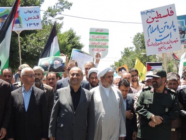 تعظیم و نکوداشت روز جهانی قدس حماسه فدائیان ولایت را به نمایش گذاشت