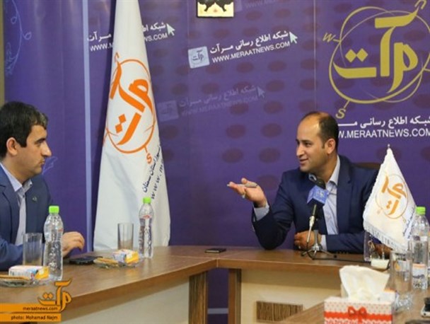مدیر بانک قرض الحسنه رسالت استان سمنان از مرآت بازدید کرد