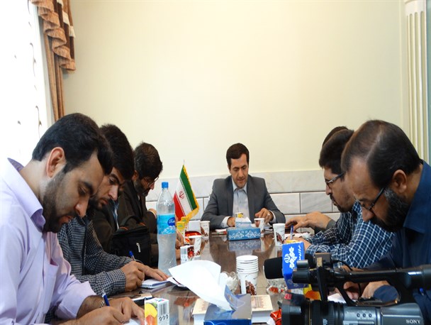 اولین نشست خبری نماینده الیگودرز با اصحاب رسانه