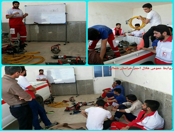 دوره بازآموزی طرح امداد و نجات تابستانه مانه و سملقان برگزار شد