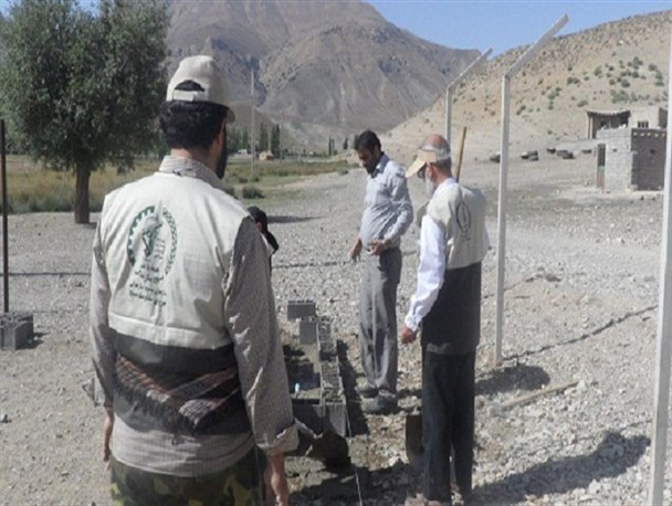 اردوی جهادی در روستای چاشم مهدیشهر