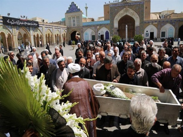 تشییع پیکر حجت الاسلام صبوری از مبلغین دینی در شهرری