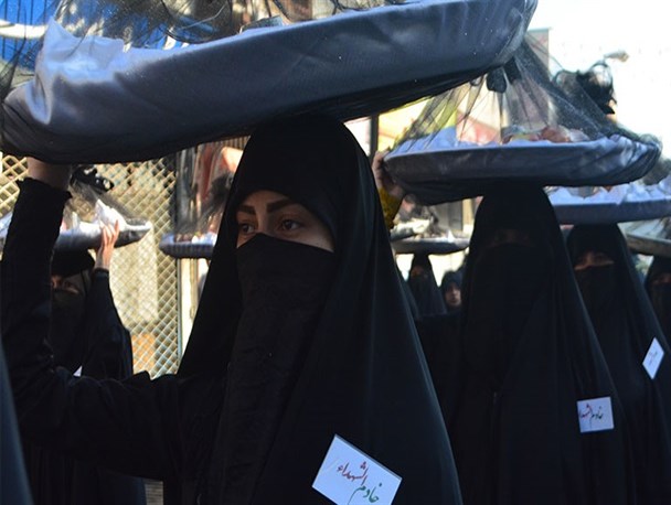 همه آمدند به مهمانی شهدا /گزارش تصویری