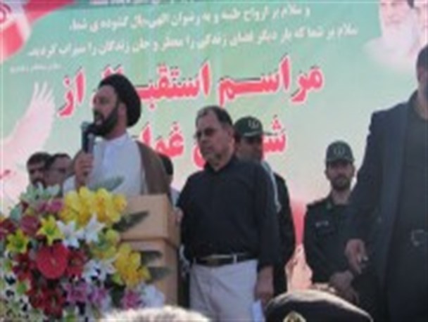 حضور شهدای غواص و گمنام در فولادشهر مایه برکت و نورانیت شهر است