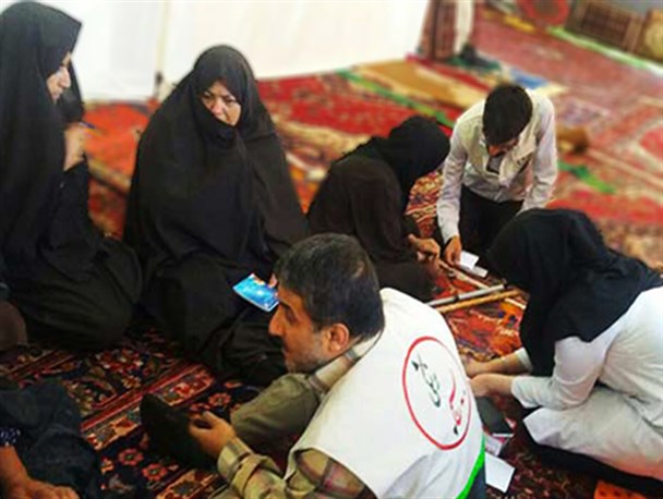 ویزیت رایگان ۱۵۰نفر از اهالی مناطق محروم شهرستان مراغه